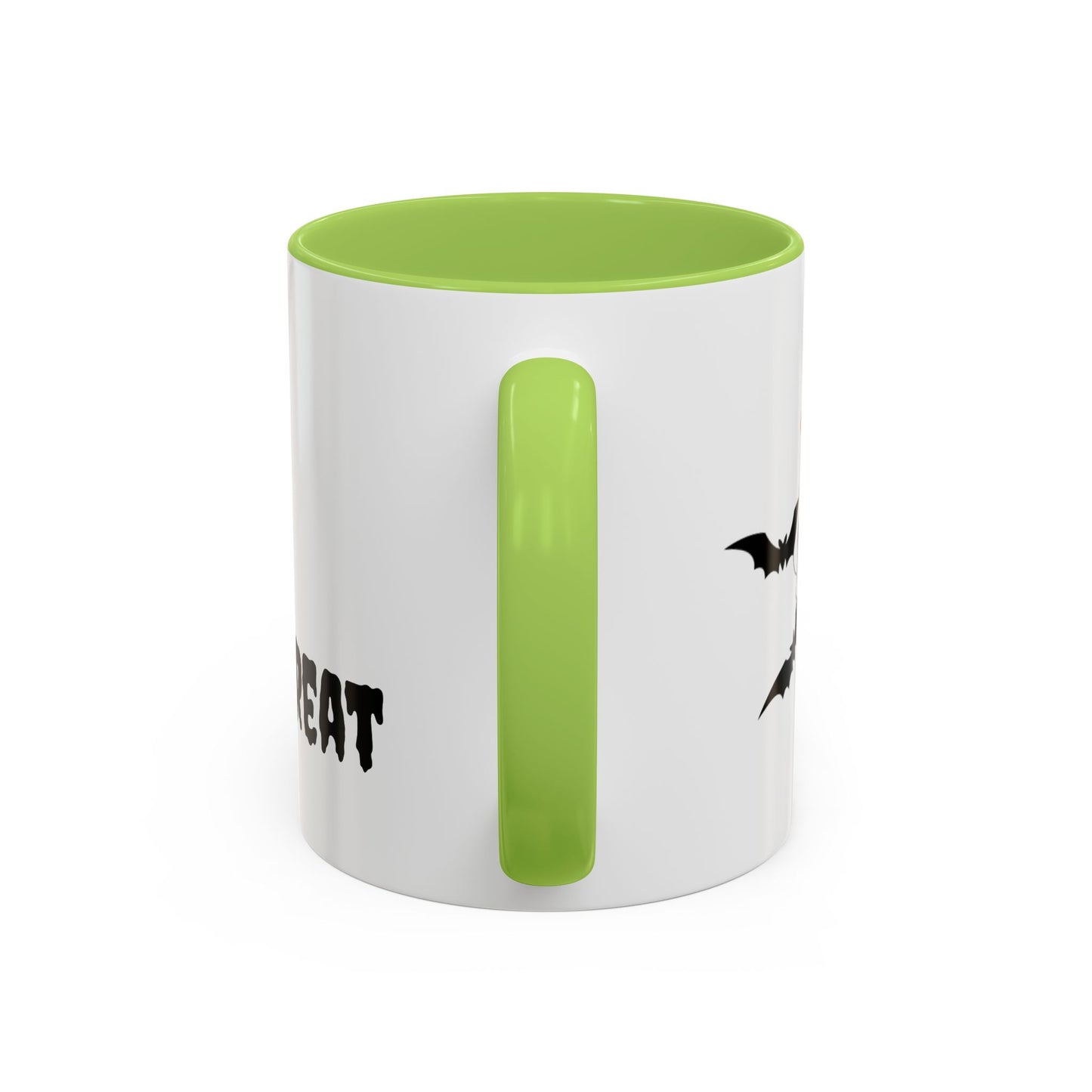 Halloween Themed Accent Coffee Mug - Perfect for Spooky Season, Trick or Treat, Fall Decor, Gifts for Halloween Lovers, Cozy Beverages