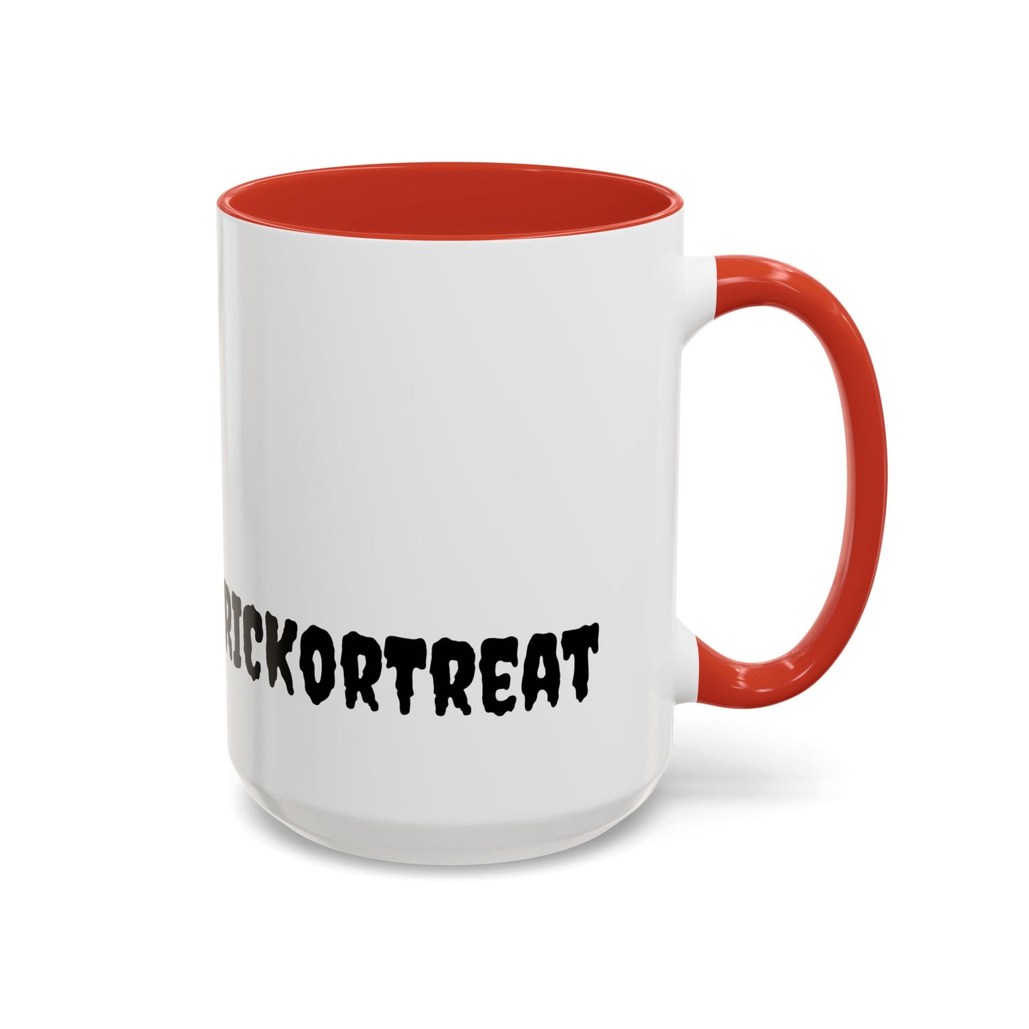 Halloween Themed Accent Coffee Mug - Perfect for Spooky Season, Trick or Treat, Fall Decor, Gifts for Halloween Lovers, Cozy Beverages