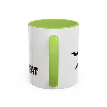 Halloween Themed Accent Coffee Mug - Perfect for Spooky Season, Trick or Treat, Fall Decor, Gifts for Halloween Lovers, Cozy Beverages