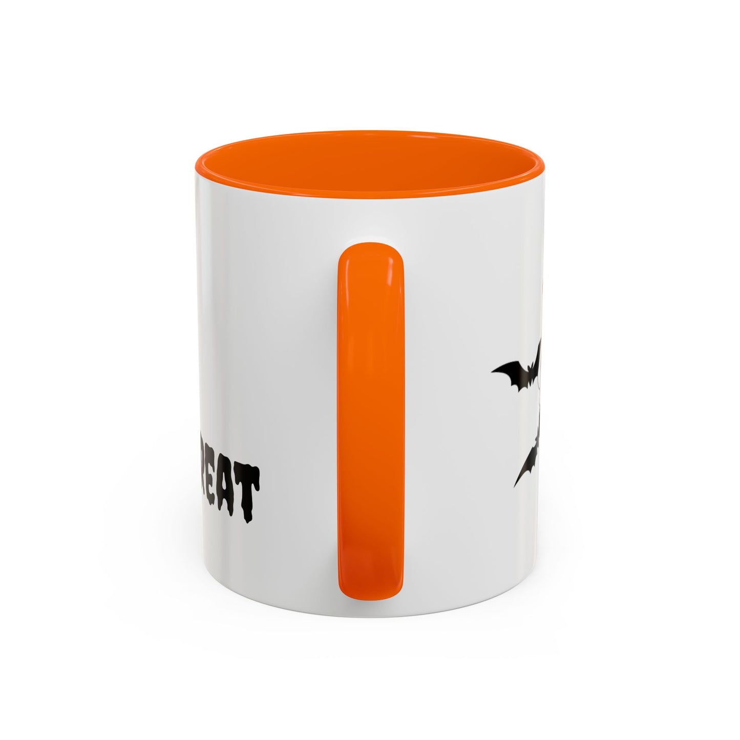 Halloween Themed Accent Coffee Mug - Perfect for Spooky Season, Trick or Treat, Fall Decor, Gifts for Halloween Lovers, Cozy Beverages