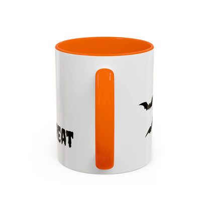 Halloween Themed Accent Coffee Mug - Perfect for Spooky Season, Trick or Treat, Fall Decor, Gifts for Halloween Lovers, Cozy Beverages