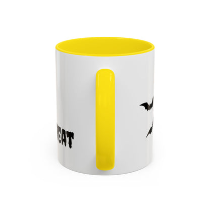 Halloween Themed Accent Coffee Mug - Perfect for Spooky Season, Trick or Treat, Fall Decor, Gifts for Halloween Lovers, Cozy Beverages