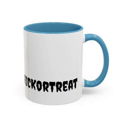 Halloween Themed Accent Coffee Mug - Perfect for Spooky Season, Trick or Treat, Fall Decor, Gifts for Halloween Lovers, Cozy Beverages