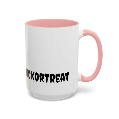 Halloween Themed Accent Coffee Mug - Perfect for Spooky Season, Trick or Treat, Fall Decor, Gifts for Halloween Lovers, Cozy Beverages