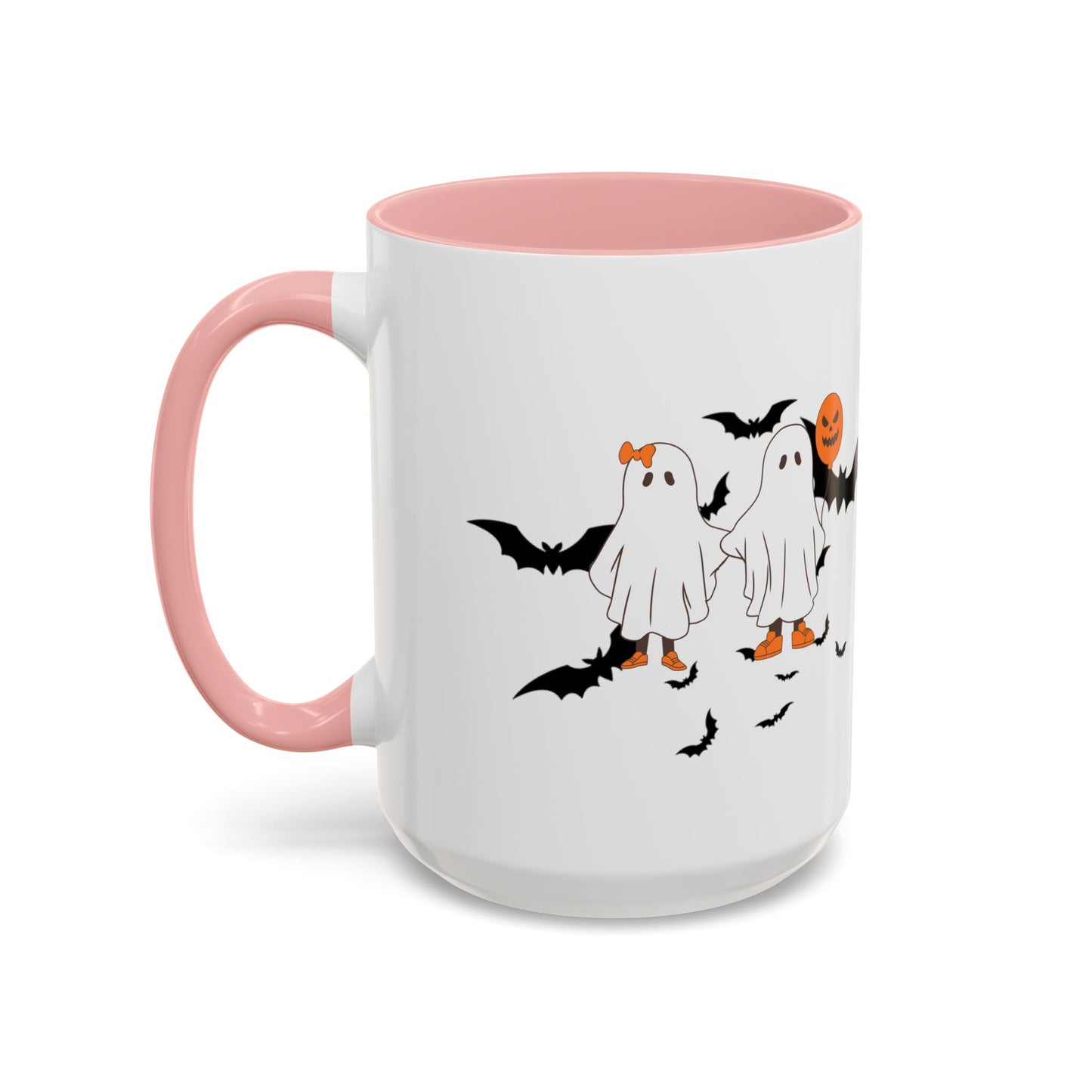 Halloween Themed Accent Coffee Mug - Perfect for Spooky Season, Trick or Treat, Fall Decor, Gifts for Halloween Lovers, Cozy Beverages