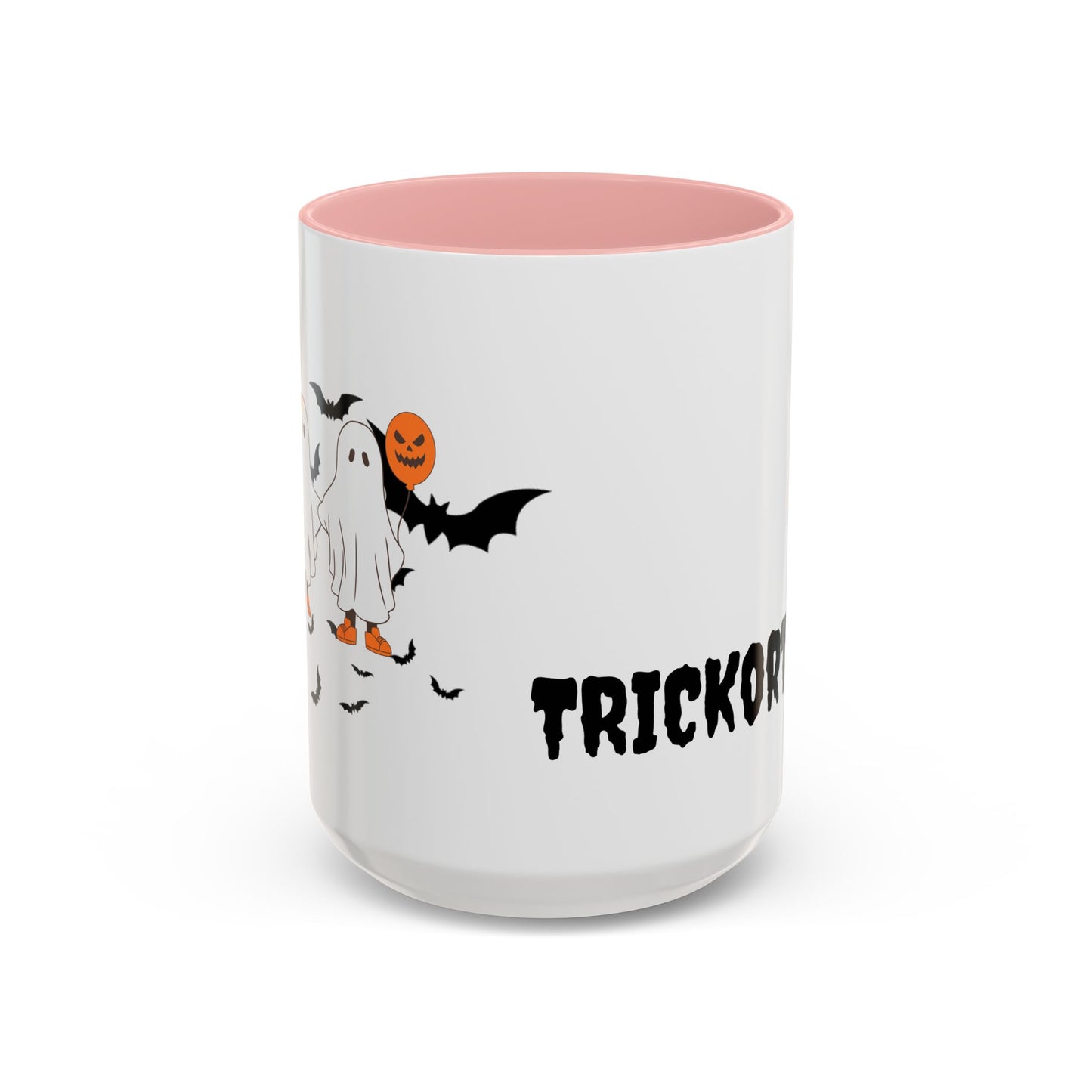 Halloween Themed Accent Coffee Mug - Perfect for Spooky Season, Trick or Treat, Fall Decor, Gifts for Halloween Lovers, Cozy Beverages