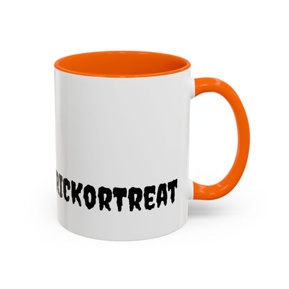 Halloween Themed Accent Coffee Mug - Perfect for Spooky Season, Trick or Treat, Fall Decor, Gifts for Halloween Lovers, Cozy Beverages
