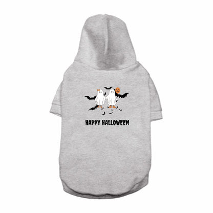 Dog's sweat shirt for Halloween, ghost